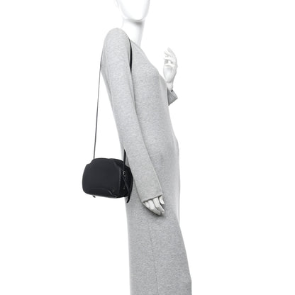 Loro Piana Grained Calfskin Sesia Crossbody Black 4 of 31