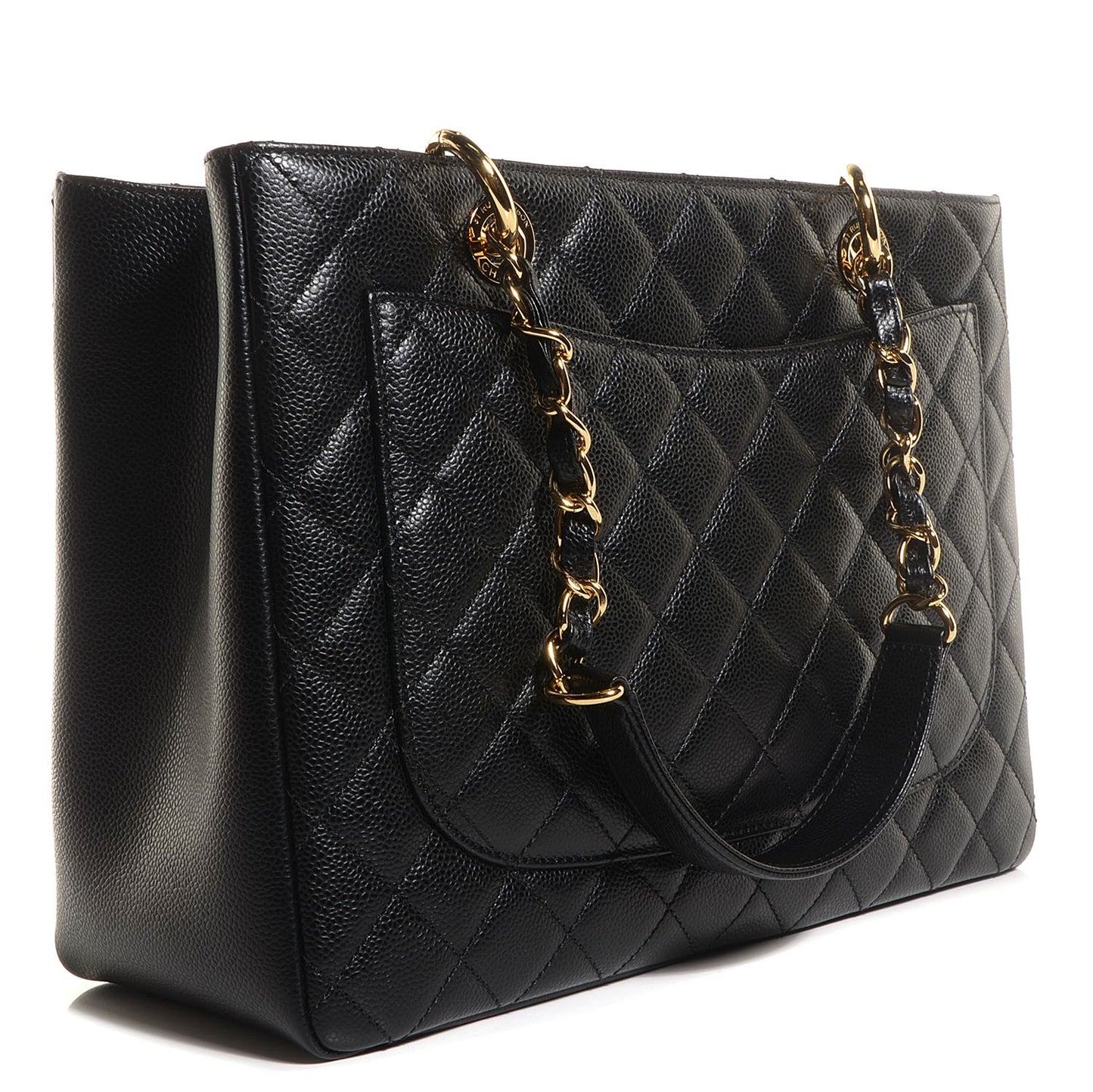 Caviar Grand Shopping Tote GST Black