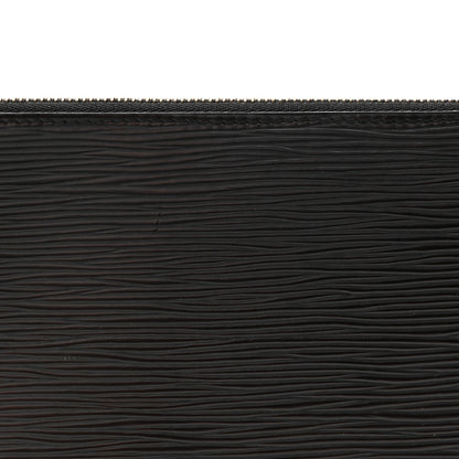 Louis Vuitton Epi Pochette Accessories 24 Black 8 of 10