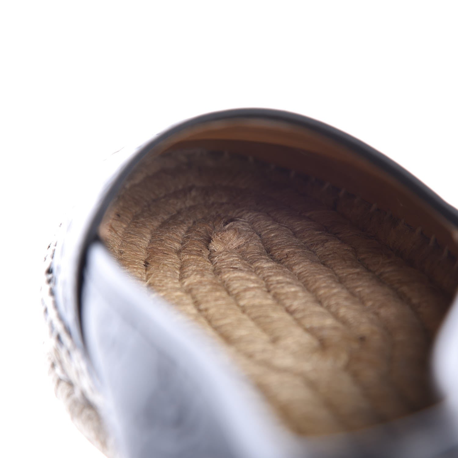 Gucci Guccissima Signature Espadrilles 41.5 Black 10 of 11