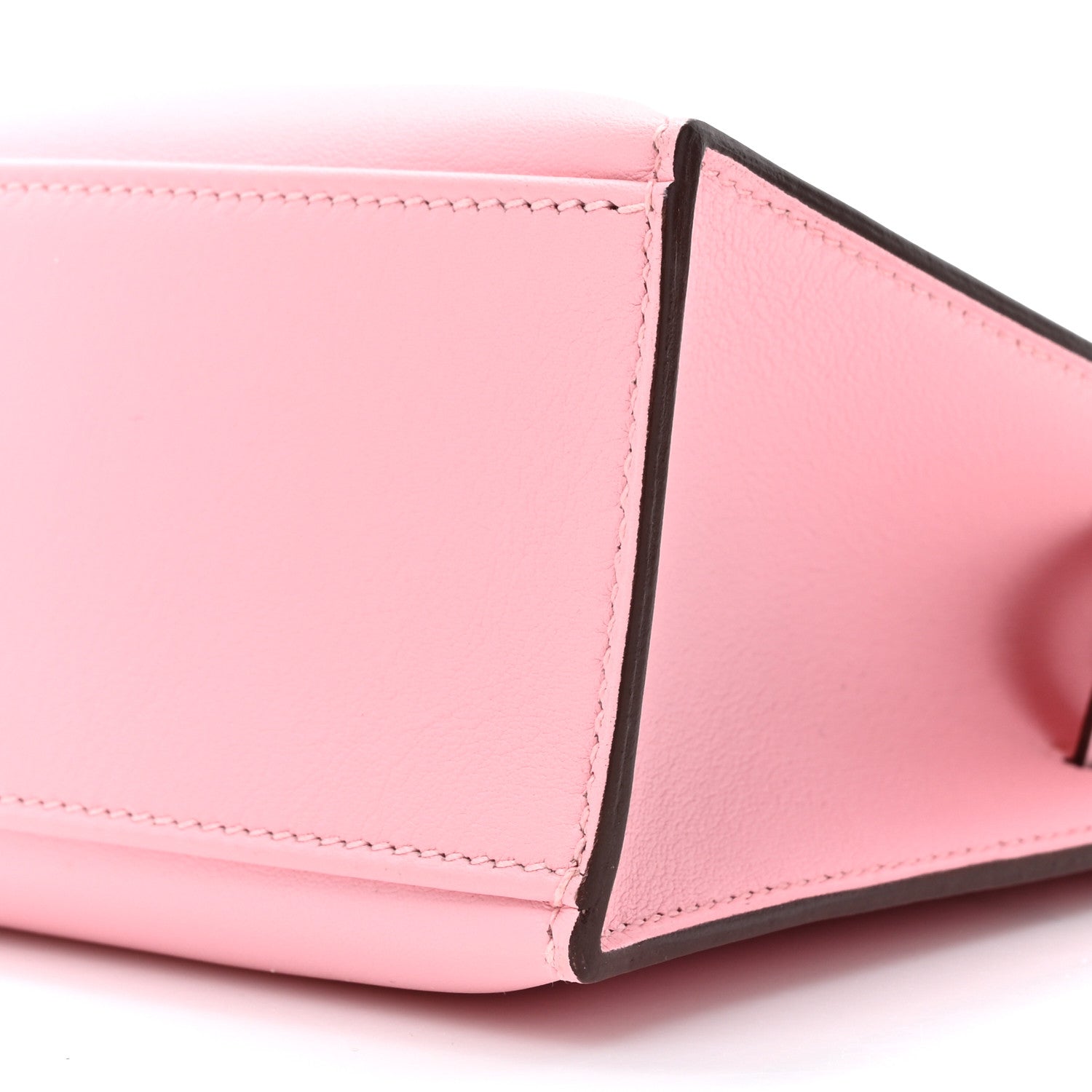 Hermes Swift Kelly Pochette Clutch Rose Sakura 9 of 11