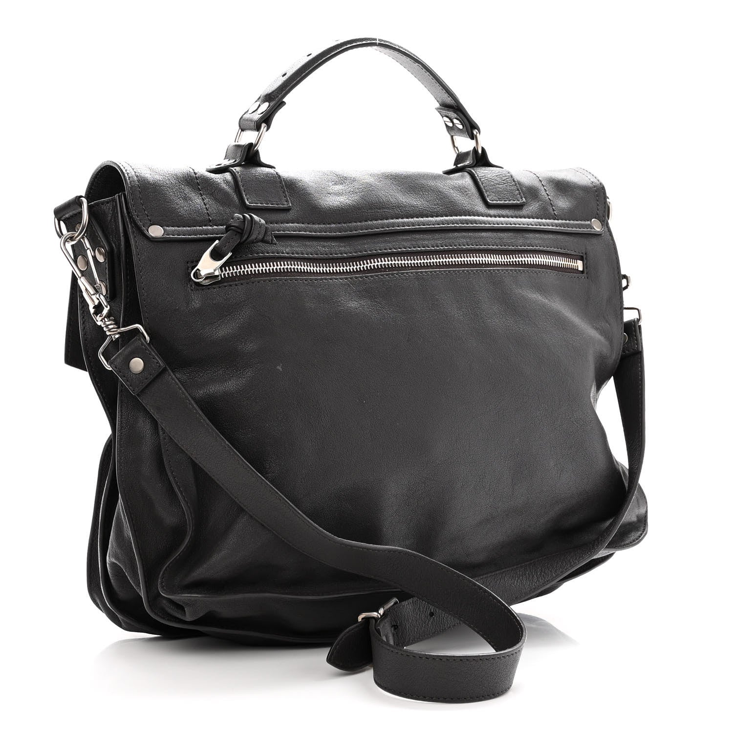 Proenza Schouler Lambskin Large PS1 Satchel Pepe 3 of 10