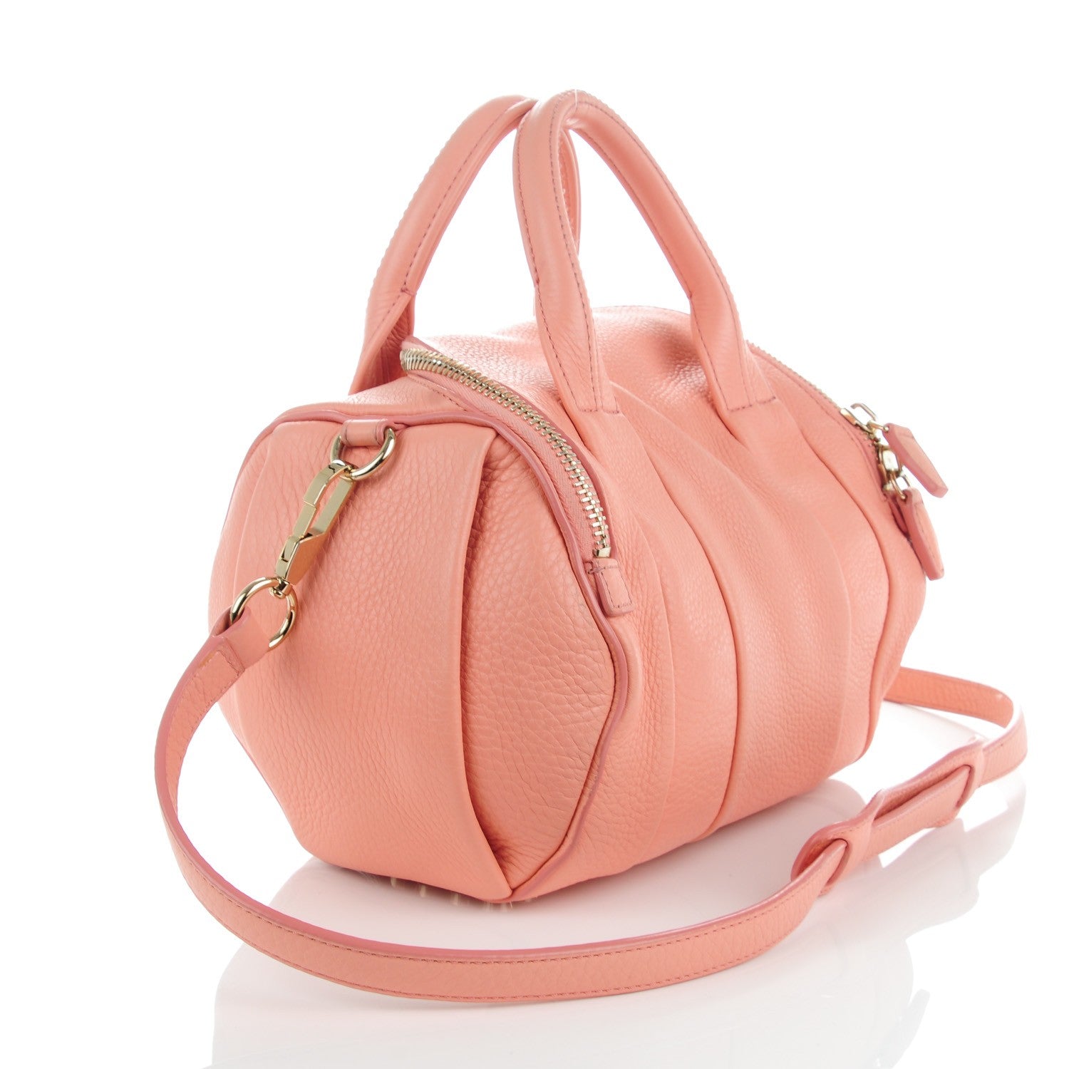 Alexander Wang Pebbled Lambskin Rockie Nectar 3 of 9