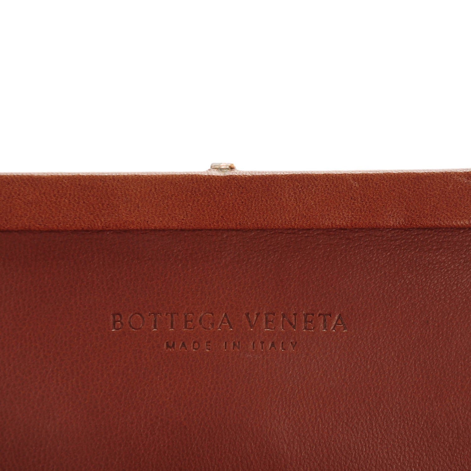 Bottega Veneta Nappa San Marco Knot Clutch Tea 12 of 16