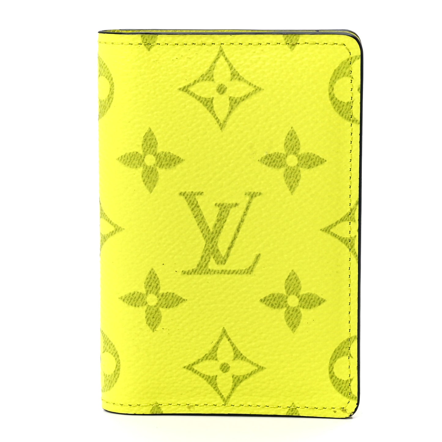 Monogram Taiga Pocket Organizer Yellow