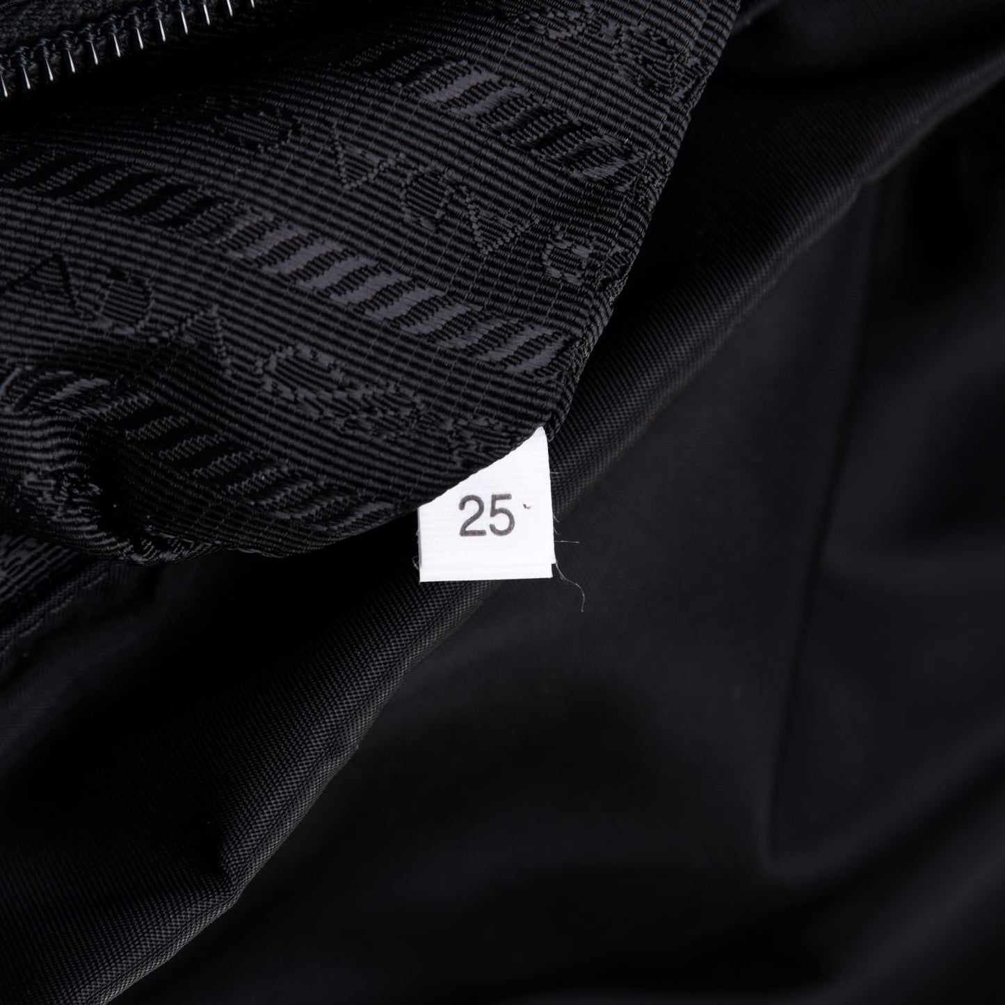 Tessuto Nylon Saffiano Medium Backpack Black