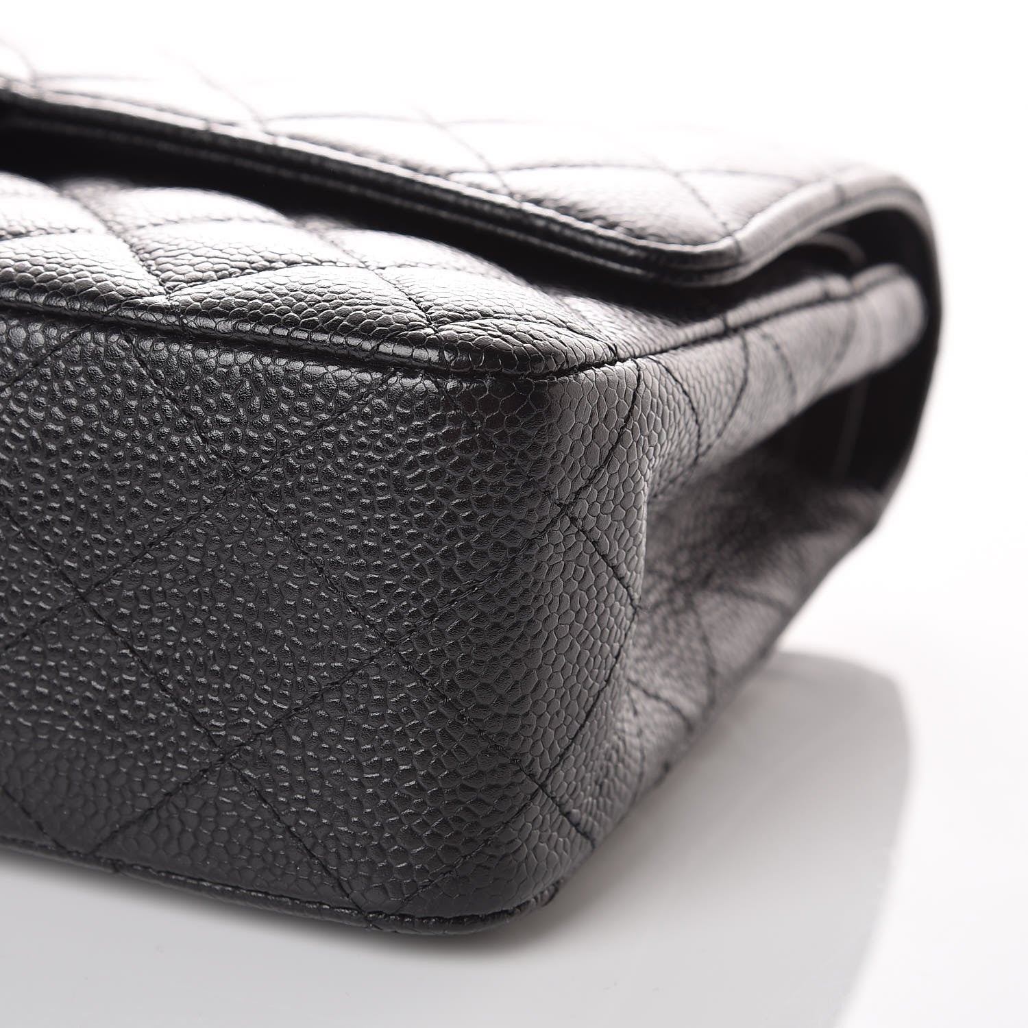 Chanel Caviar Quilted Medium Double Flap Black 11 of 11