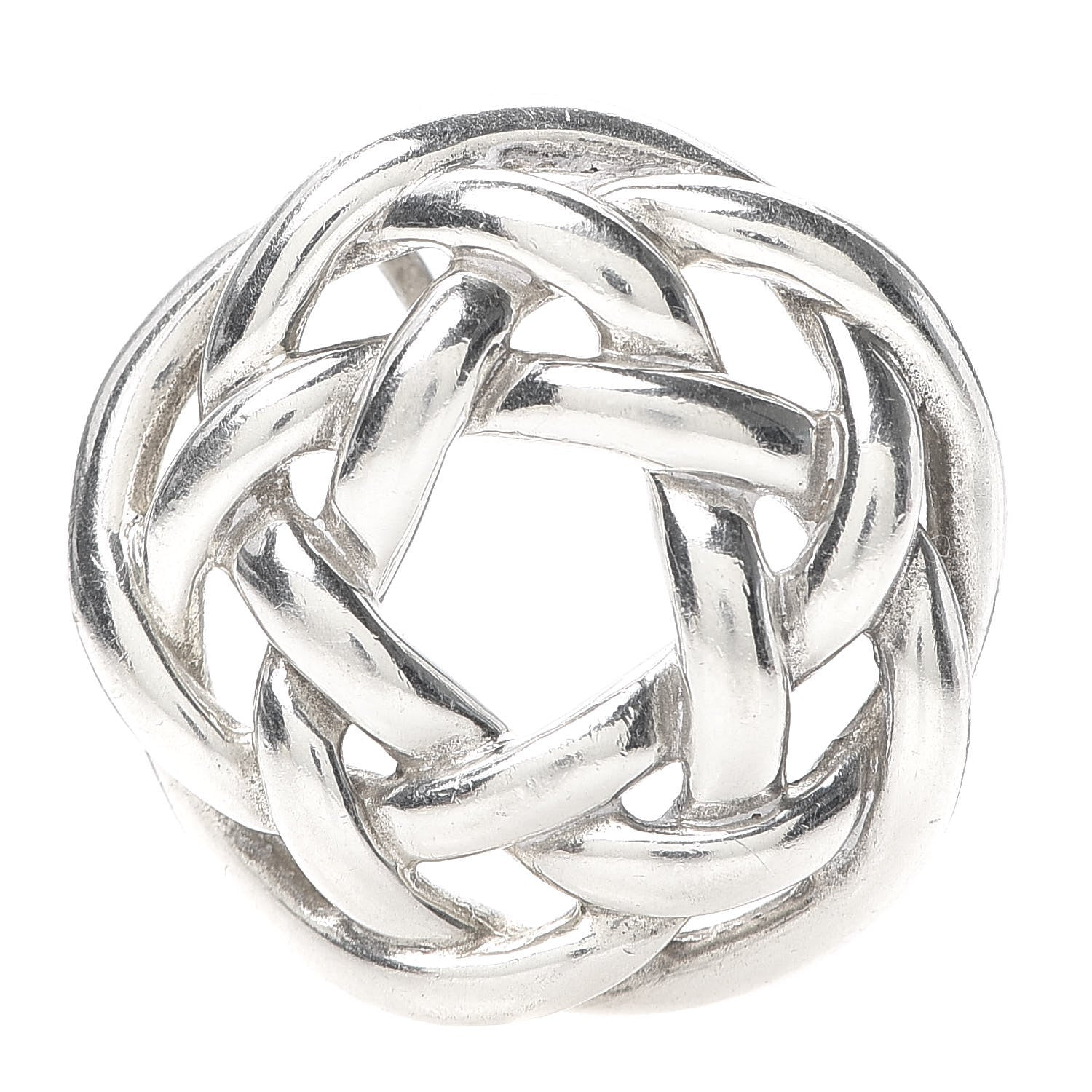 Tiffany Sterling Silver Love Knot Pendant 1 of 3