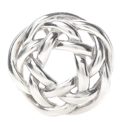 Tiffany Sterling Silver Love Knot Pendant 1 of 3