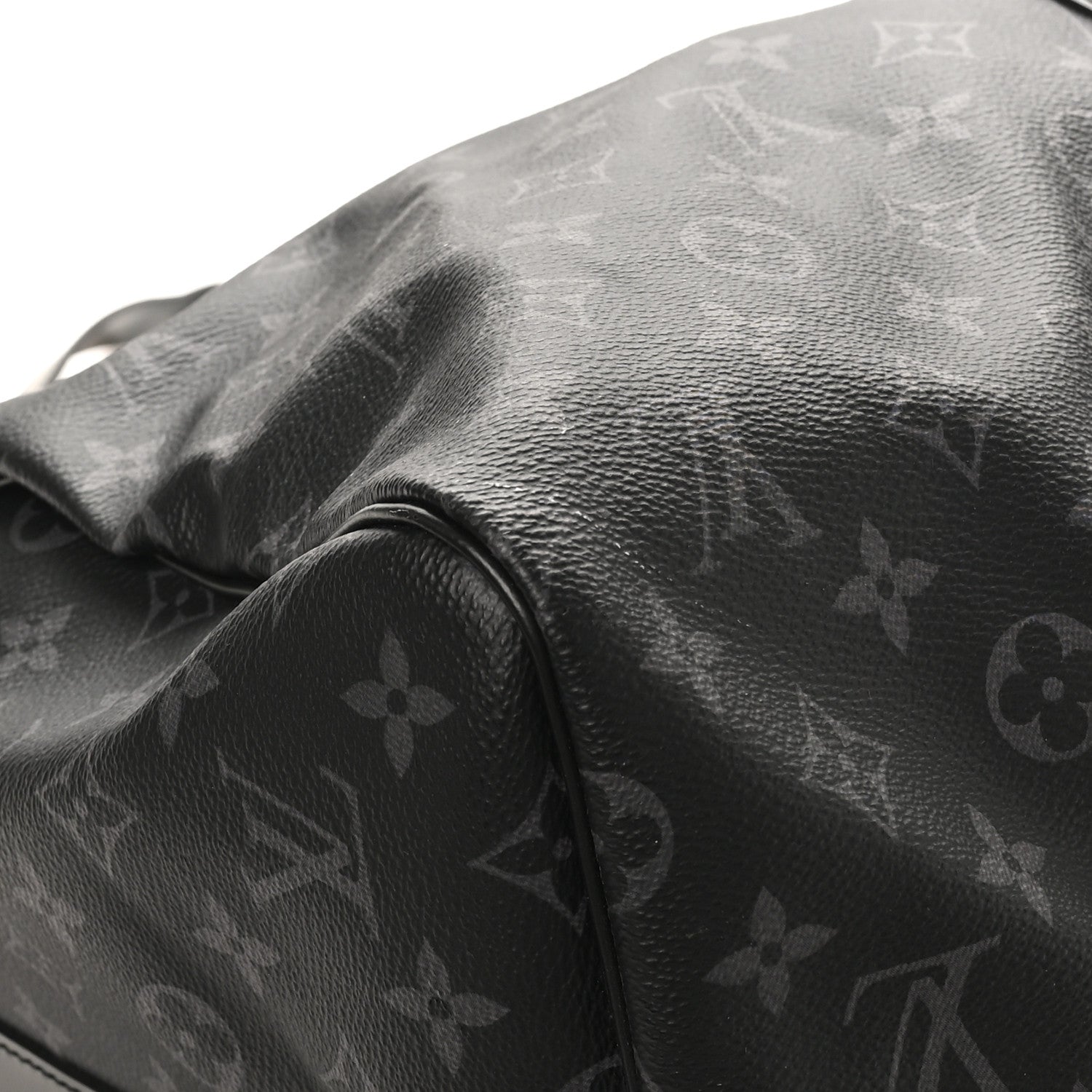 Louis Vuitton Monogram Eclipse Keepall Bandouliere 55 9 of 10