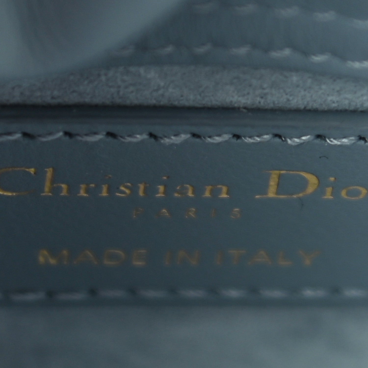 Christian Dior Lambskin Cannage Micro Lady Dior Cloud Blue 7 of 8