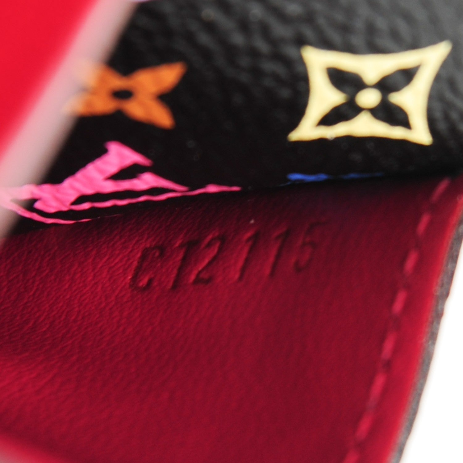 Louis Vuitton Monogram Multicolor Sarah Wallet NM Black Grenade 7 of 7