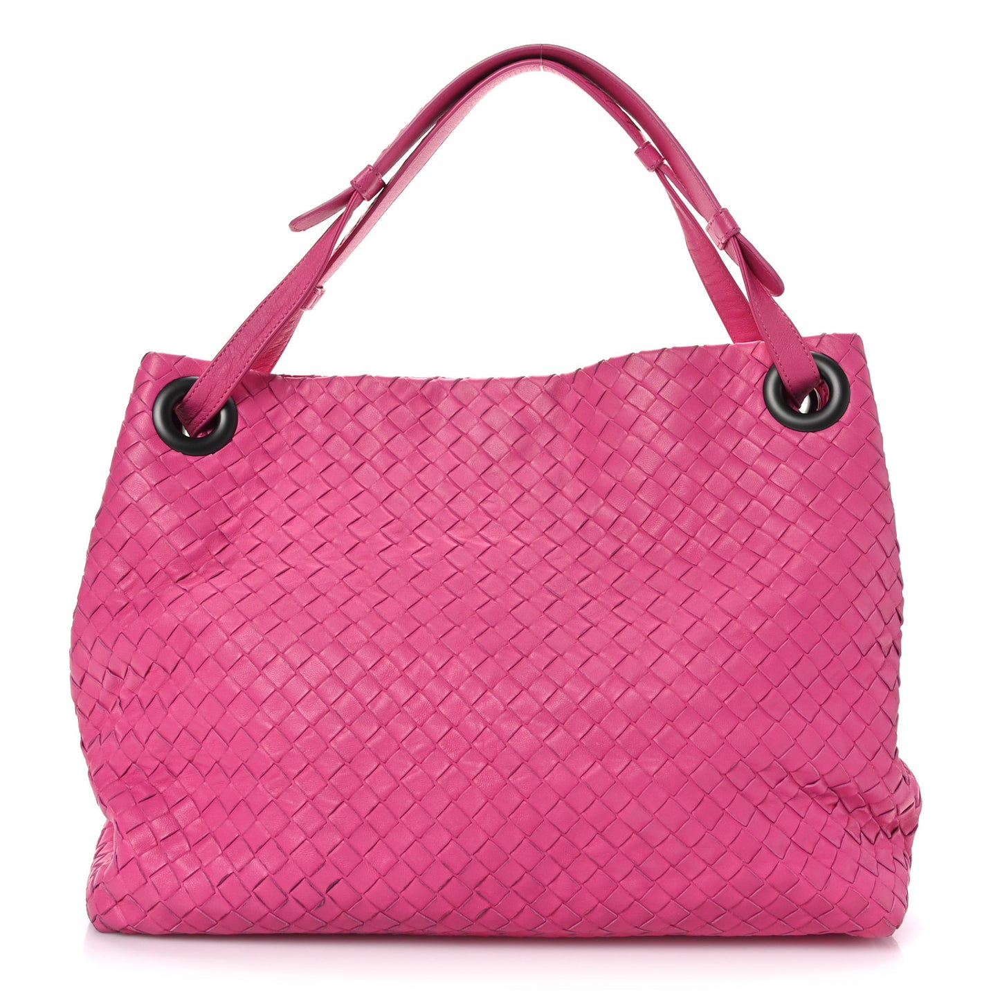 Nappa Intrecciato Bella Tote Pink