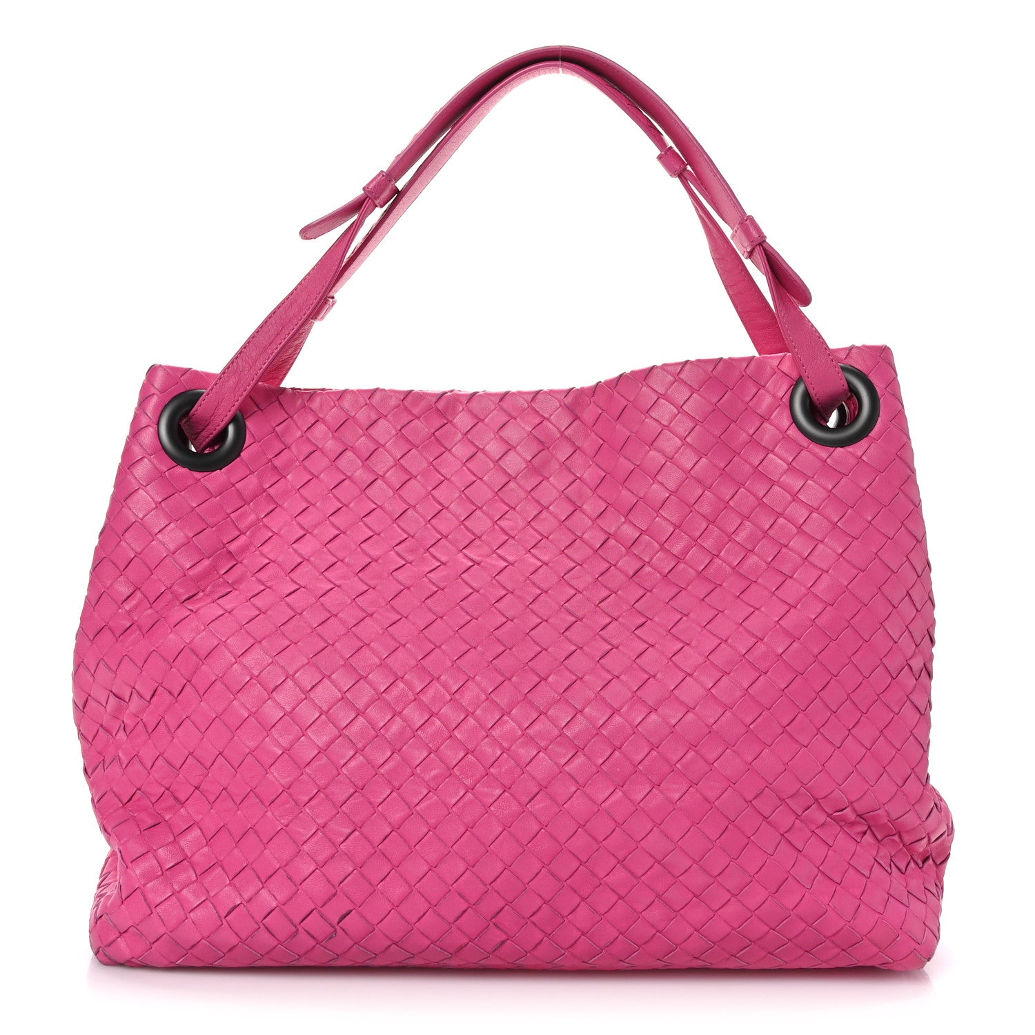 Bottega Veneta Nappa Intrecciato Bella Tote Pink 1 of 8