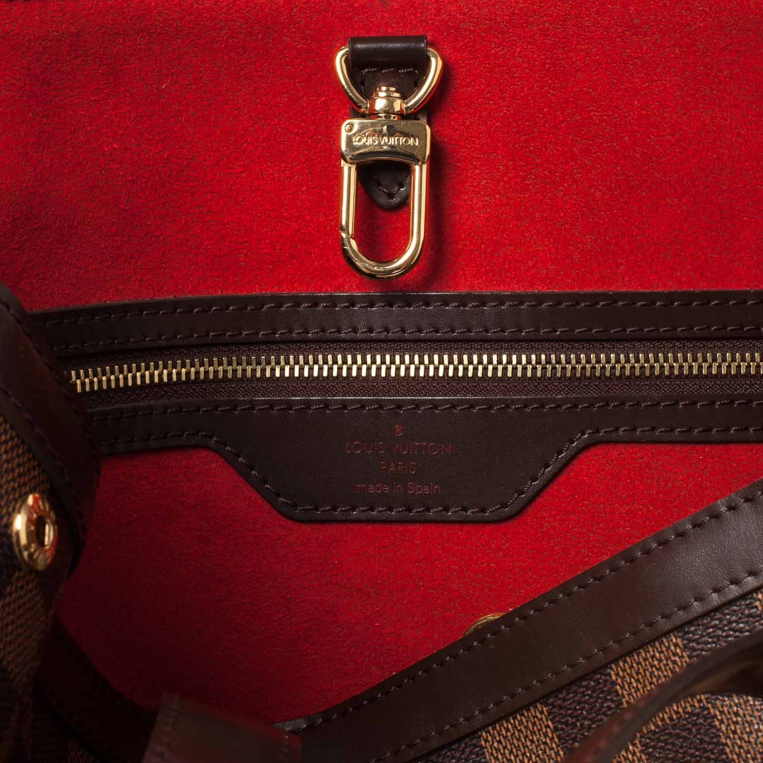 Louis Vuitton Damier Ebene Hampstead MM 6 of 9