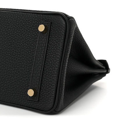 Hermes Togo Birkin 25 Black 9 of 10