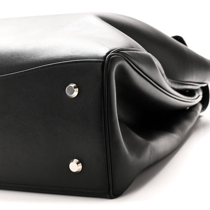 Balenciaga Smooth Calfskin Rodeo XL Top Handle Handbag Black Black 9 of 9