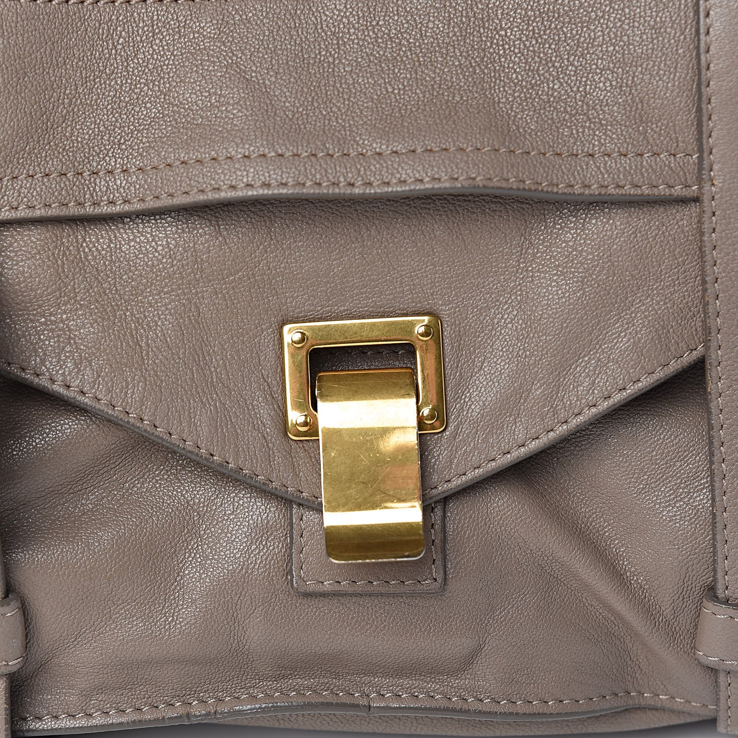 Proenza Schouler Lambskin Medium PS1 Satchel Smoke 11 of 23