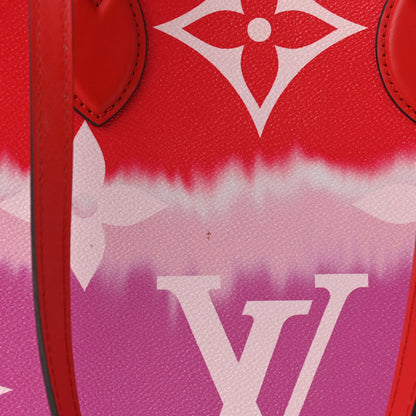 Louis Vuitton Monogram Escale Onthego GM Rouge 11 of 12