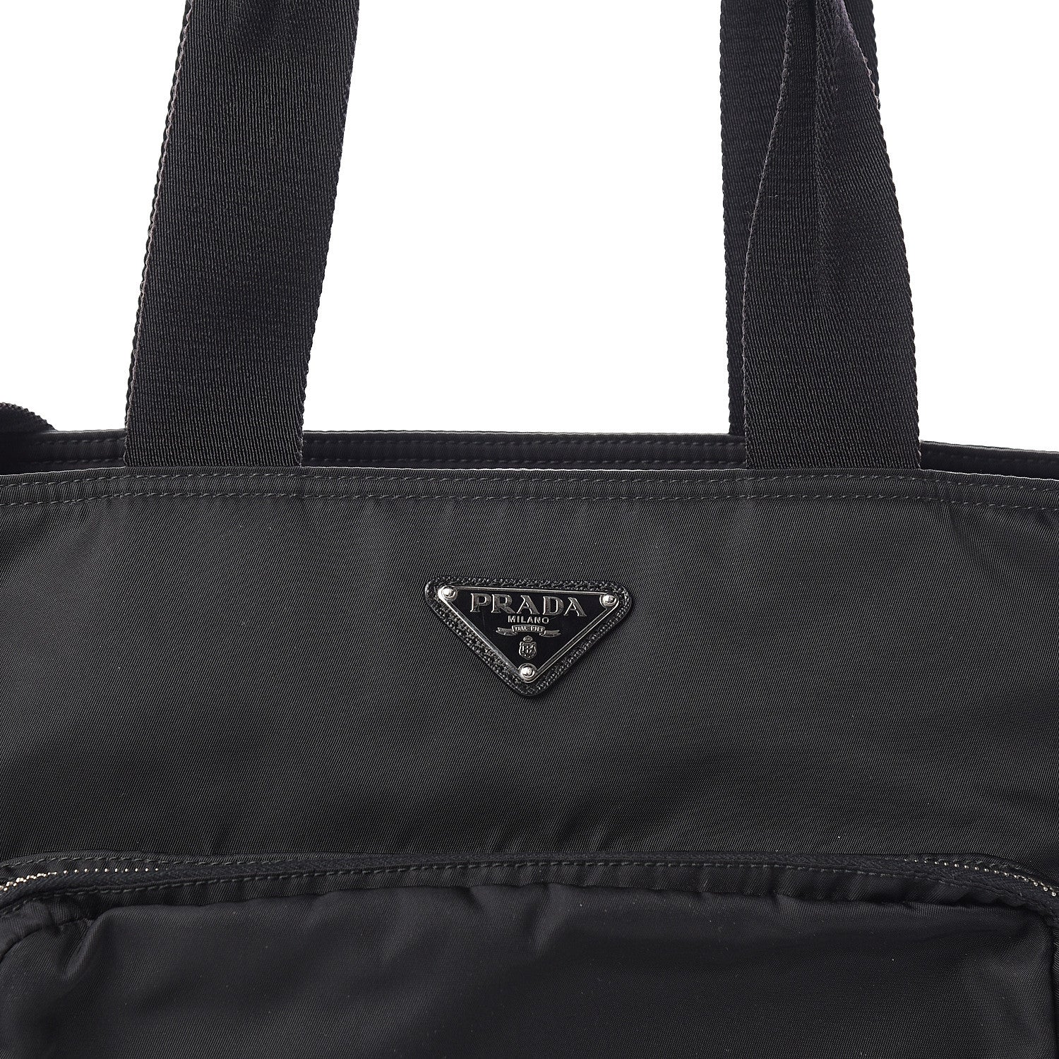 Prada Tessuto Nylon Vela Diaper Bag Black 9 of 12