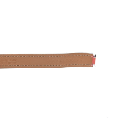 Hermes Epsom Rivale Double Tour Bracelet S Rose Jaipur 5 of 6
