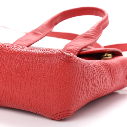 3.1 Phillip Lim Textured Calfskin Mini Pashli Satchel Red 8 of 10