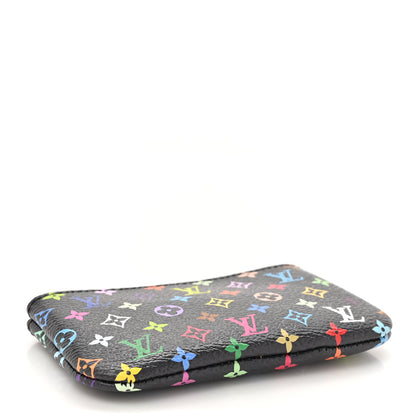 Louis Vuitton LV X TM Monogram Multicolor Key Pouch Black 4 of 8