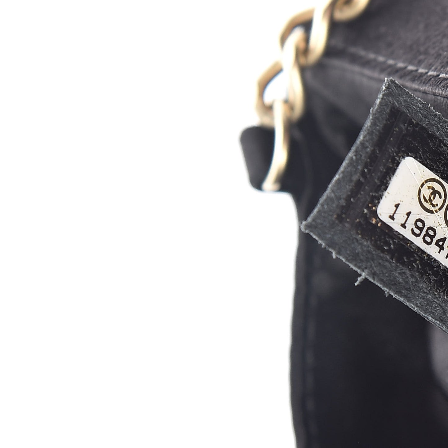 Satin Mesh Camellia Flap Black