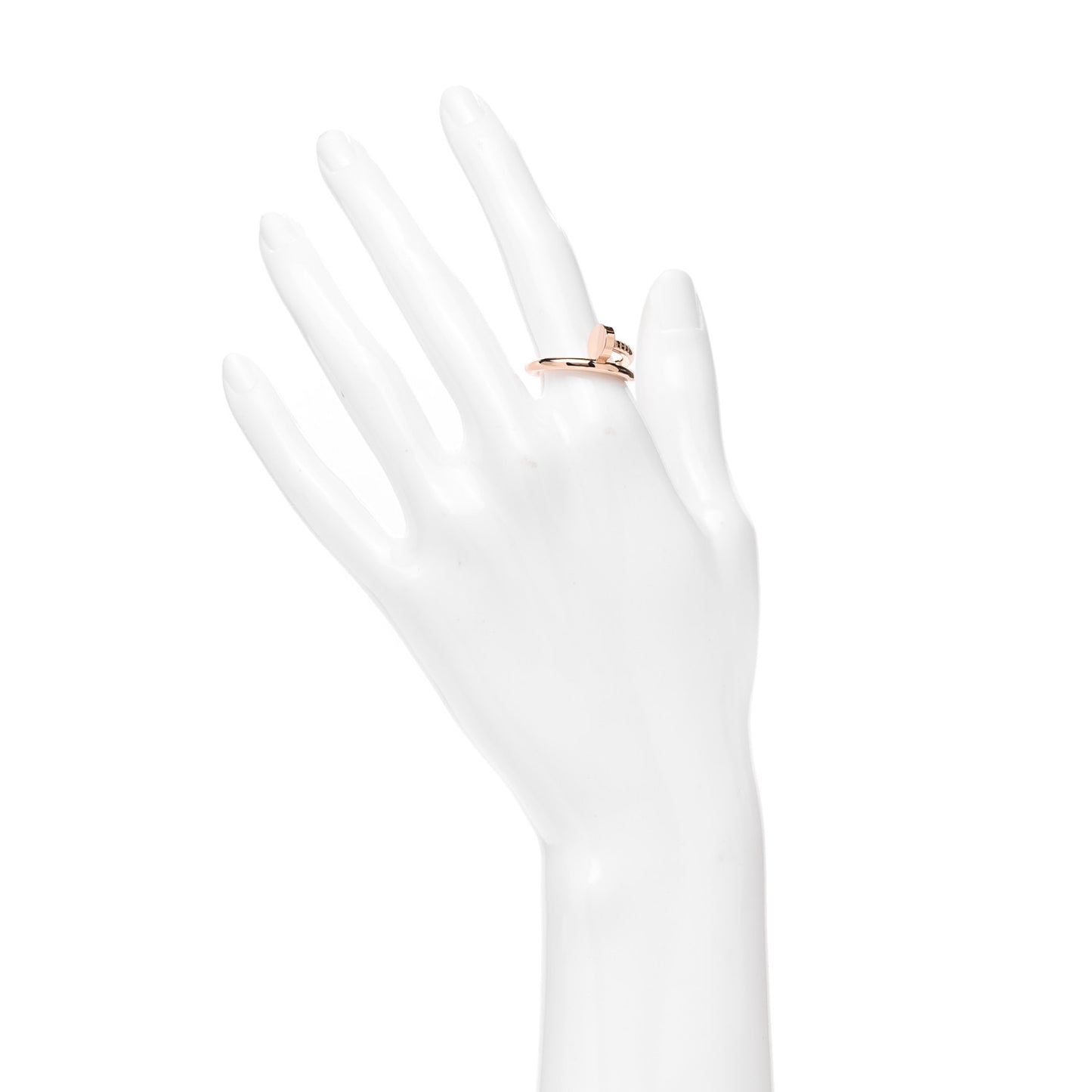 18K Pink Gold Juste Un Clou Ring 53 6.25