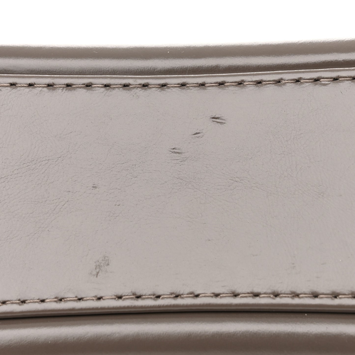 Aged Calfskin Quilted Medium Gabrielle Hobo Grey