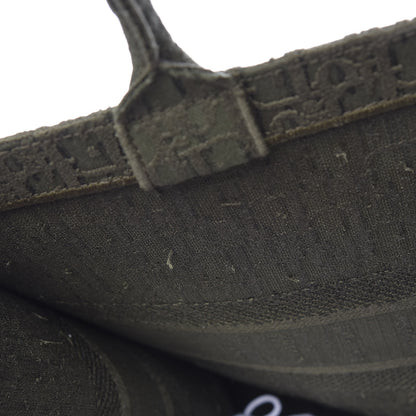 Christian Dior Oblique Denim Book Tote Green 12 of 12