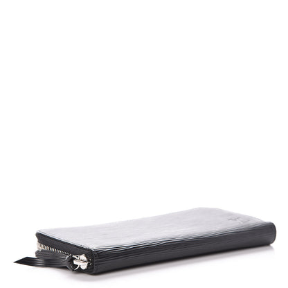 Louis Vuitton Epi Clemence Wallet Black 4 of 6