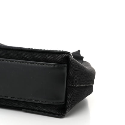 Balenciaga Cotton Canvas Calfskin Navy Cabas XS Black 11 of 11
