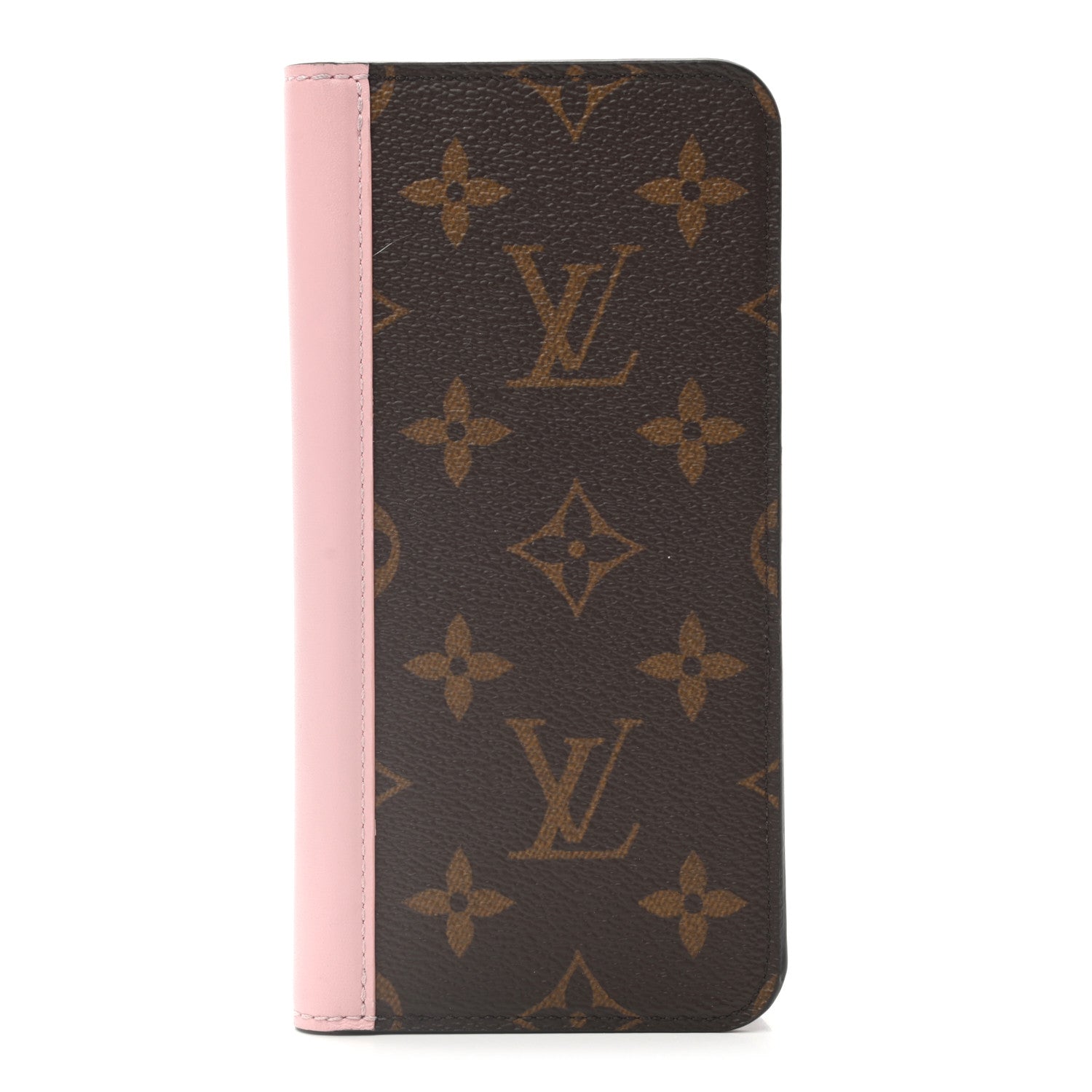 Louis Vuitton Monogram iPhone XS Max Folio Case Rose Ballerine 1 of 6