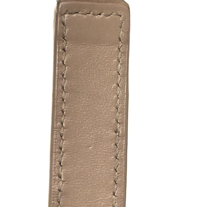 Saint Laurent Calfskin Y Quilted Monogram Small Loulou Chain Satchel Dark Beige 10 of 12
