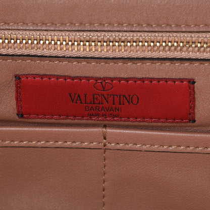 Valentino Garavani Vitello Medium Rockstud Tote Brownish 9 of 16