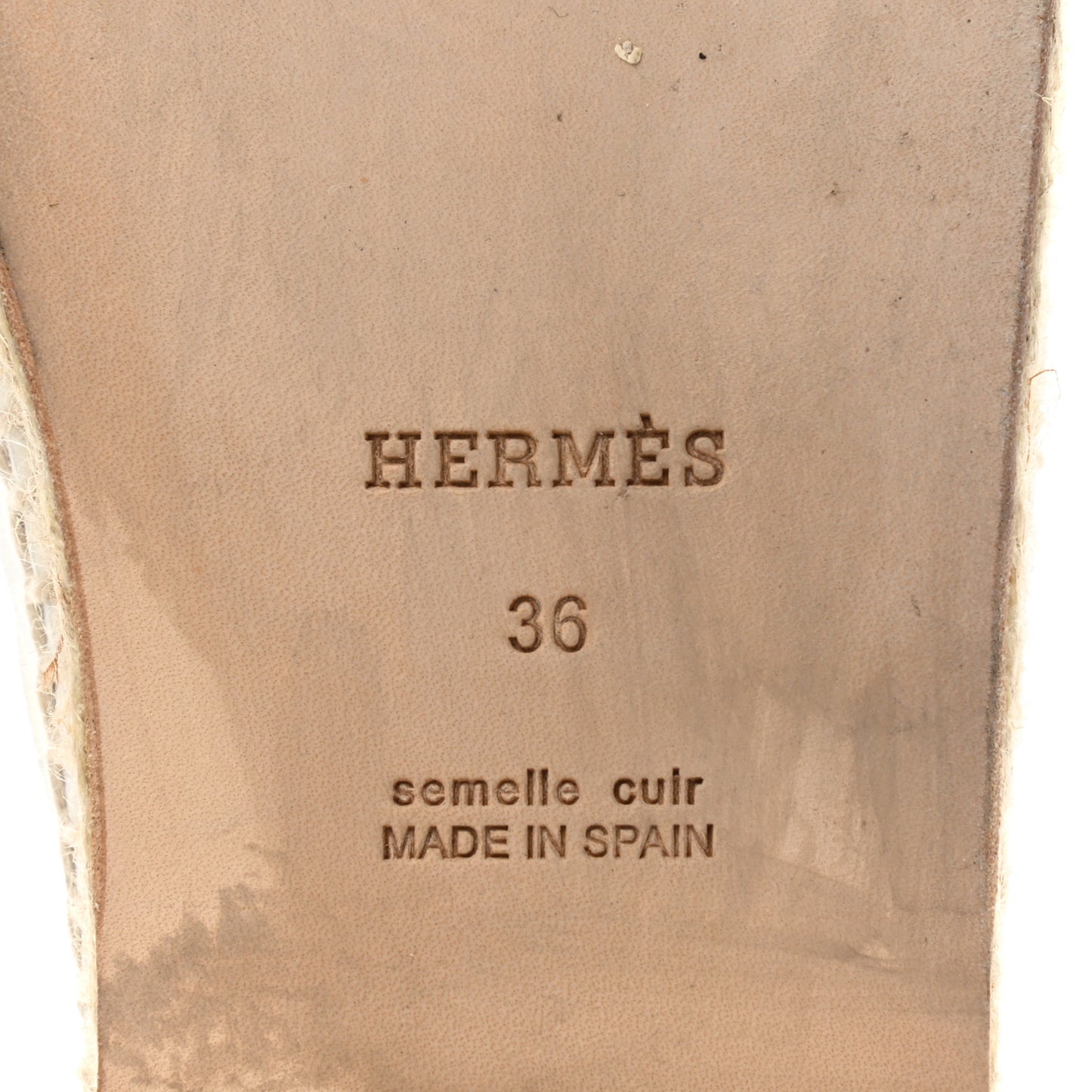 Calfskin Costanza Espadrilles 36 White