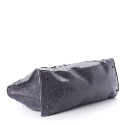 Balenciaga Agneau Classic Hardware Work Bleu Roi 4 of 10