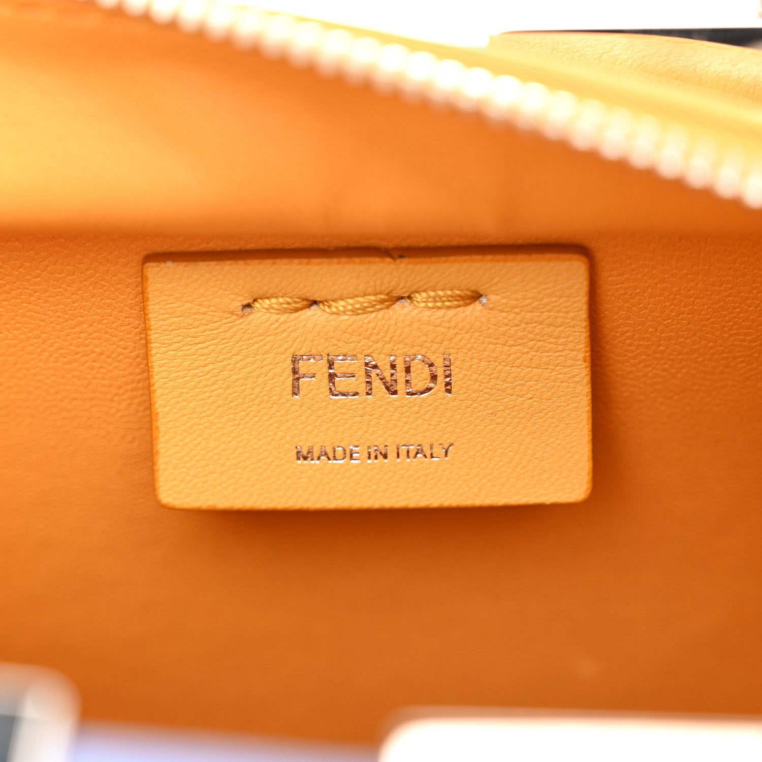Fendi Vitello Dolce Mini 3Jours Tote Miel 6 of 11