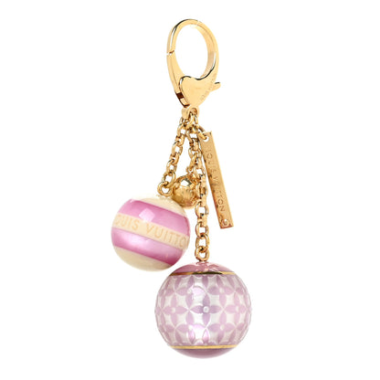 Louis Vuitton Mini Lin Croisette Bag Charm Violet 1 of 5