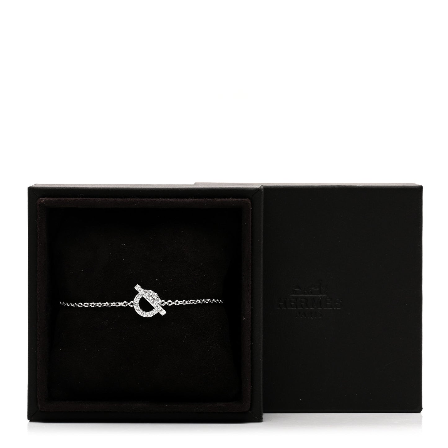 18K White Gold Diamond Finesse Bracelet SH
