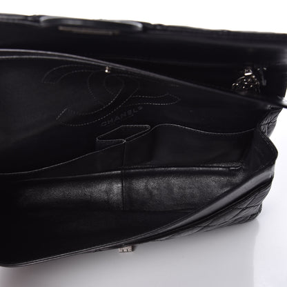 Chanel Metallic Aged Calfskin 2.55 Reissue 226 Flap Black 7 of 8