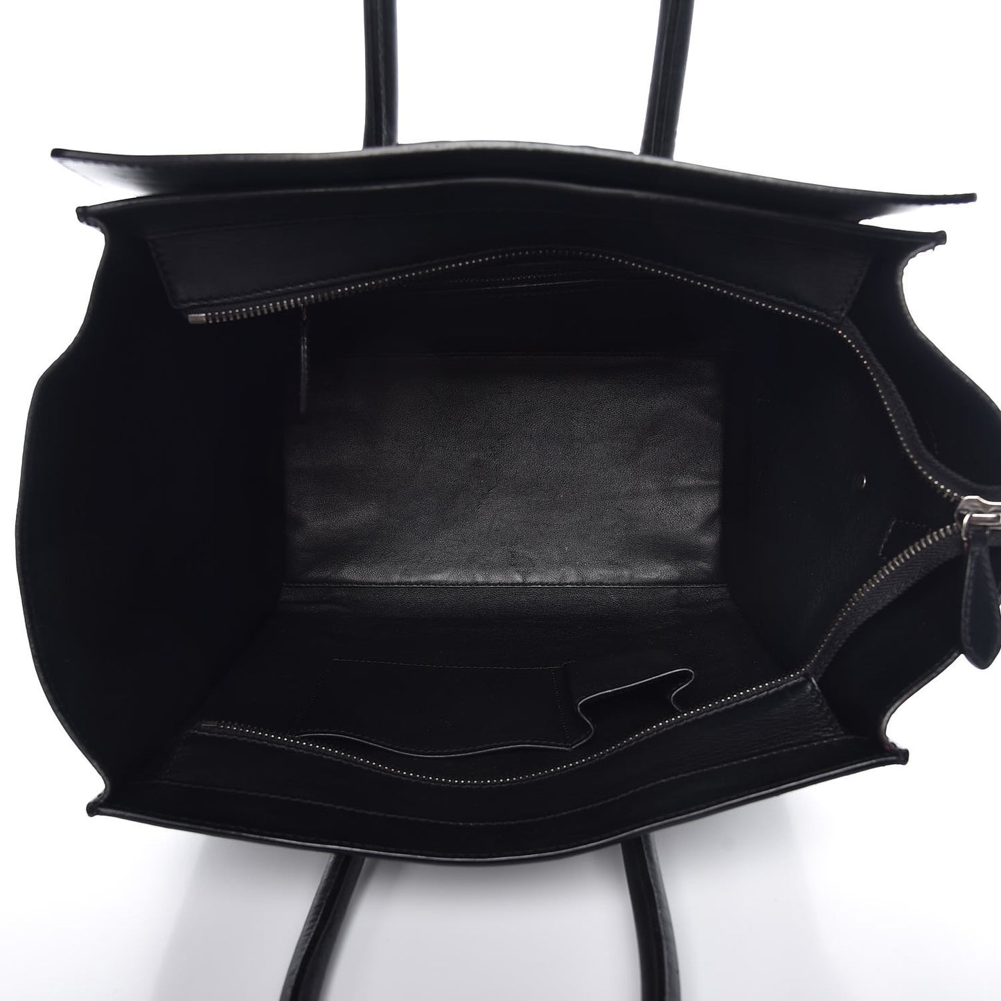 Smooth Calfskin Mini Luggage Black