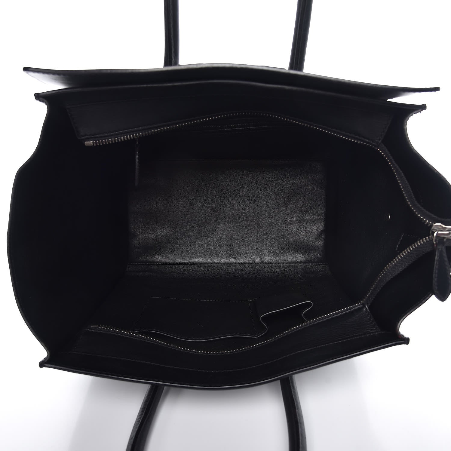 Celine Smooth Calfskin Mini Luggage Black 7 of 19