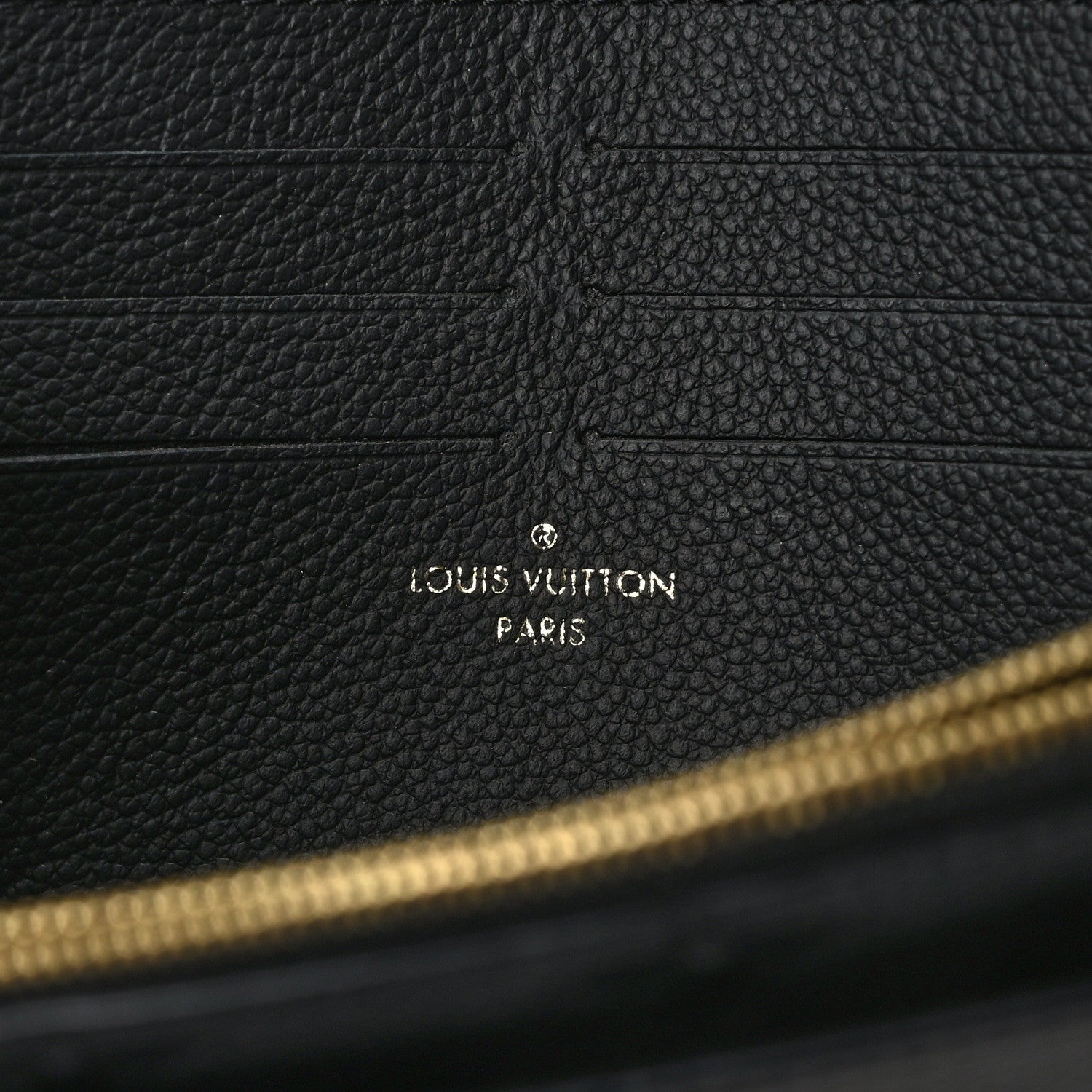 Louis Vuitton Empreinte Vavin Chain Wallet Black 6 of 11
