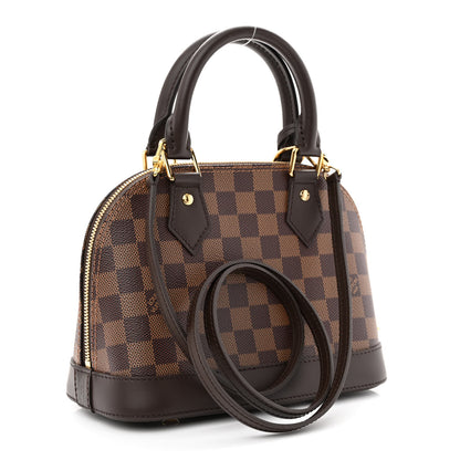 Louis Vuitton Damier Ebene Alma BB 3 of 10