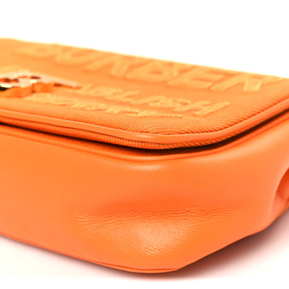 Burberry Canvas Horseferry Print Small Lola Bag Deep Orange 10 of 10