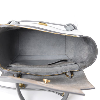 Celine Grained Calfskin Micro Belt Bag Cloud 5 of 12