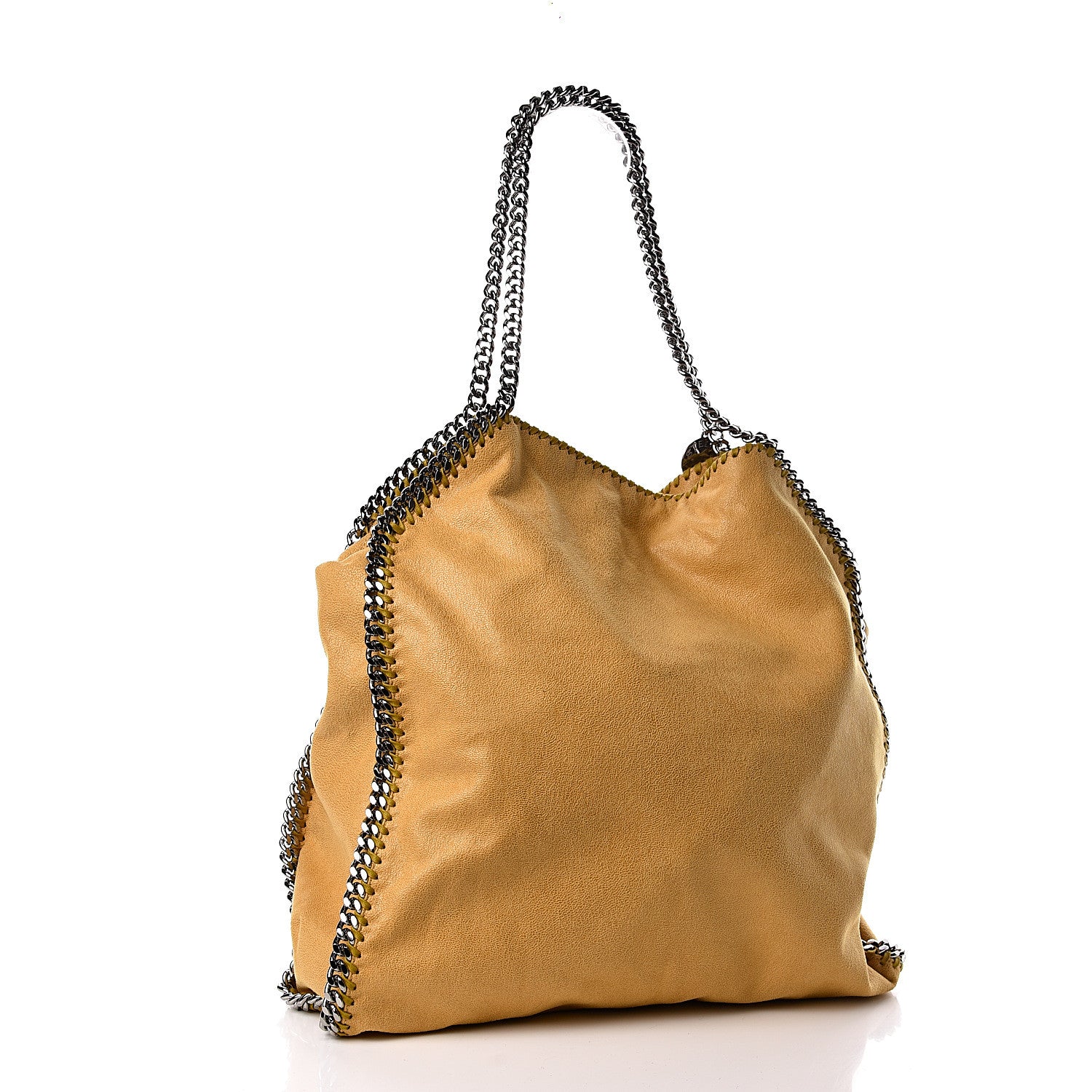 Stella McCartney Shaggy Deer Big Falabella Tote Yellow 4 of 11