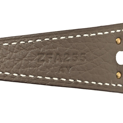 Hermes Taurillon Clemence Lindy 26 Etoupe 7 of 13